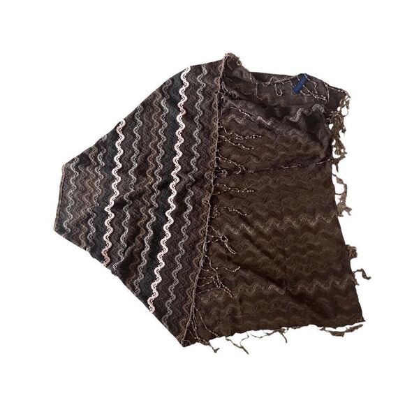 Elle Tian Multi Colored Scarf Good Condition - Picture 3 of 5